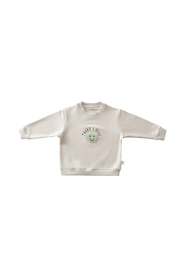 mielakids - MY FEELINGS SWEATER - weiss